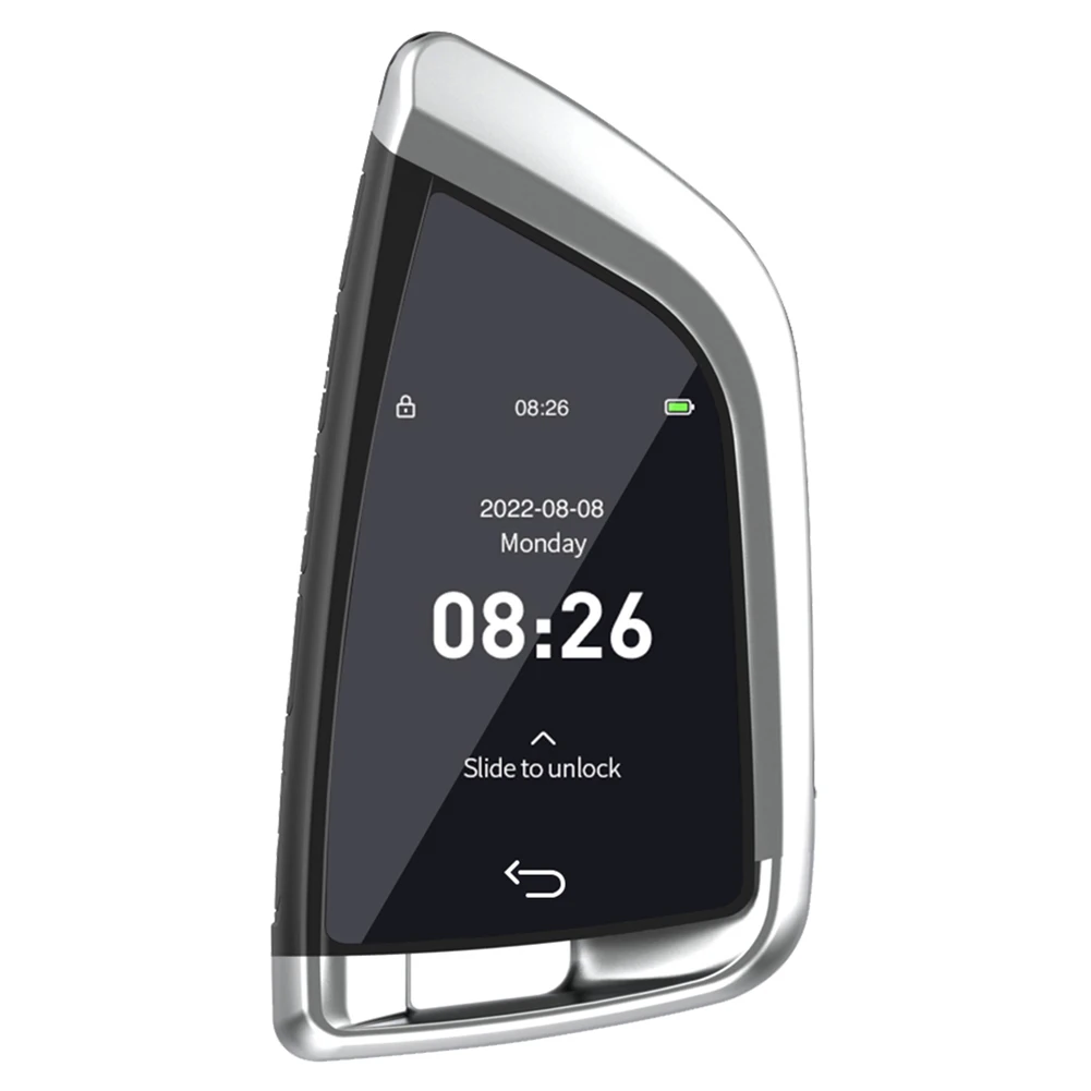 CF568 Modified Remote Smart Key LCD Screen with On-BD Comfortable Keyless Entry Auto Lock for Start and Stop Engine Button Cars