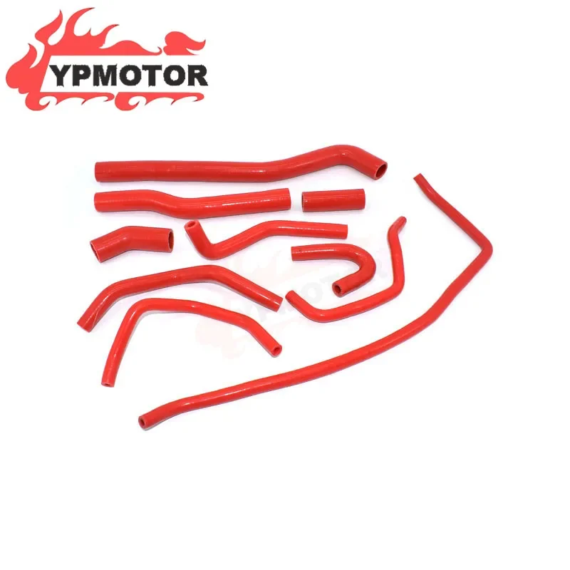 T-MAX 500/530 Scooter Bike 10PCS/Set Silicone Radiator Hose Pipes Tube For YAMAHA TMAX500 TMAX530 XP500 XP530