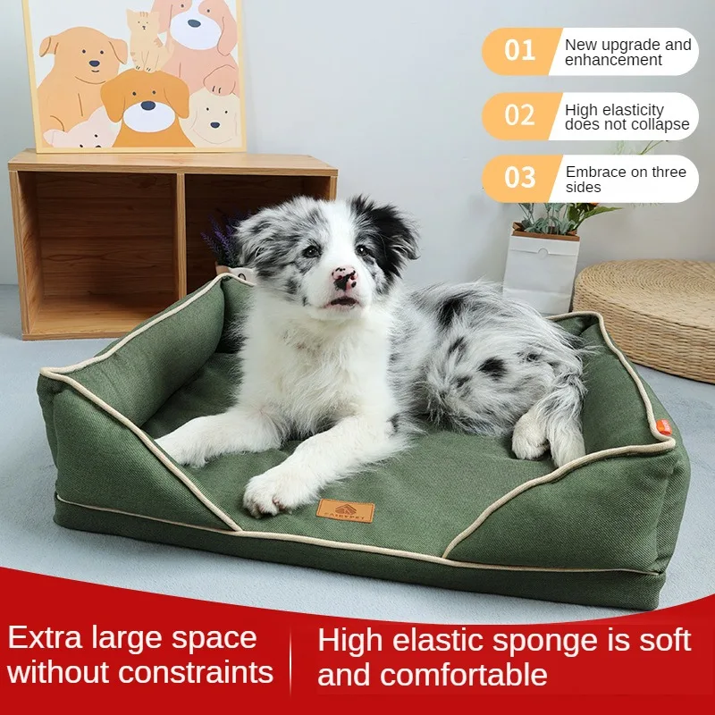 Dog Beds Cat Sofa Supplies Kennel Mat Pet House Easy To Clean Anti Odor Anti bacterial Wear-resistant Anti mold Anti-urine Pad