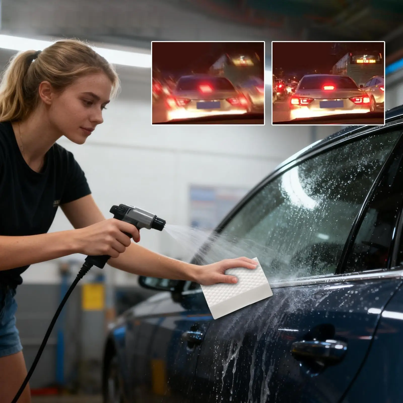 

Средство для удаления масляной пленки на лобовом стекле, 5 шт., средства для автоматической чистки, губка для удаления пятен на автомобиле, для детализаторов, водителей, поездок на дорогу