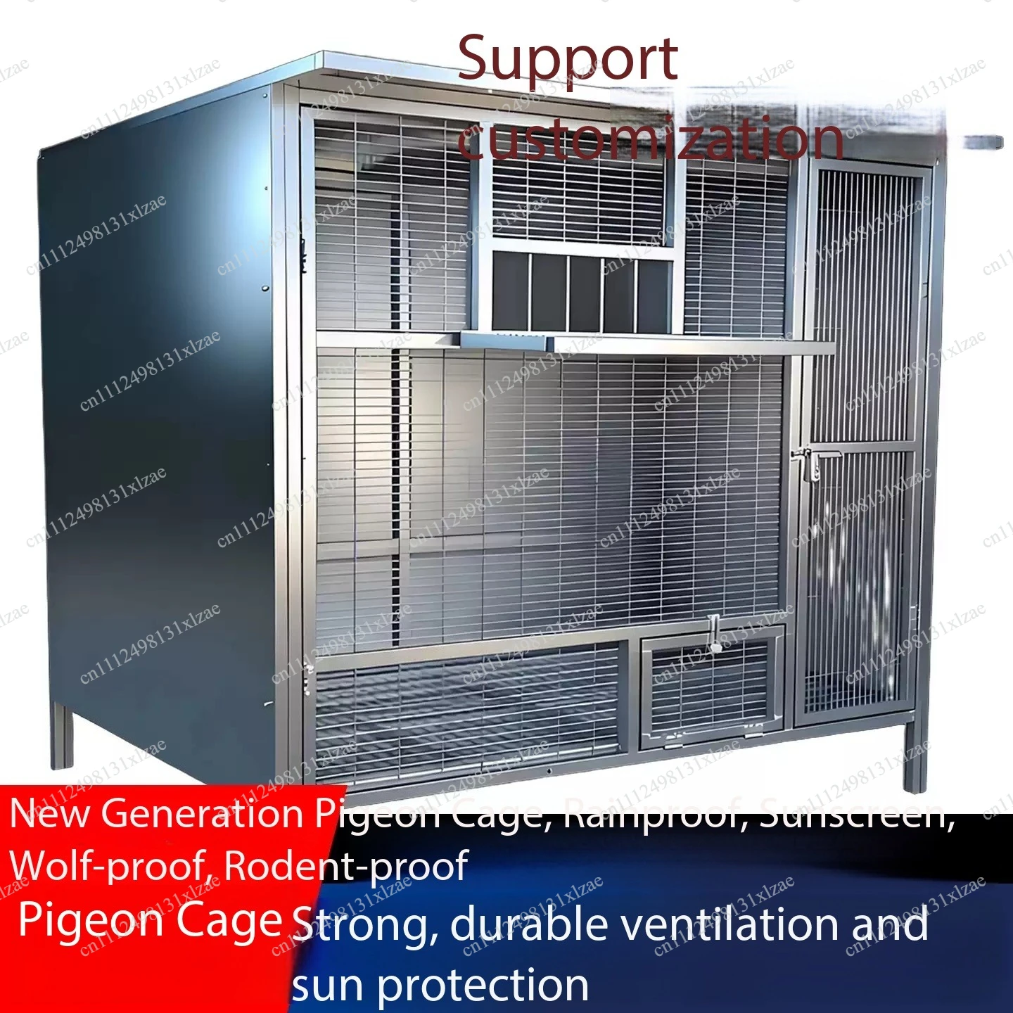 Assembled Pigeon Coop for Breeding and Flying Pigeons - Universal Chicken Cage, Poultry Housing Cage System