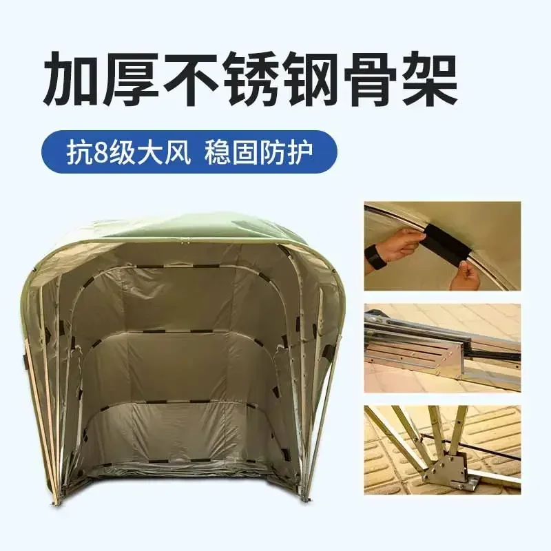 parking space canopy winter warm garage canopy Car automatic folding carport mobile parking awning household outdoor