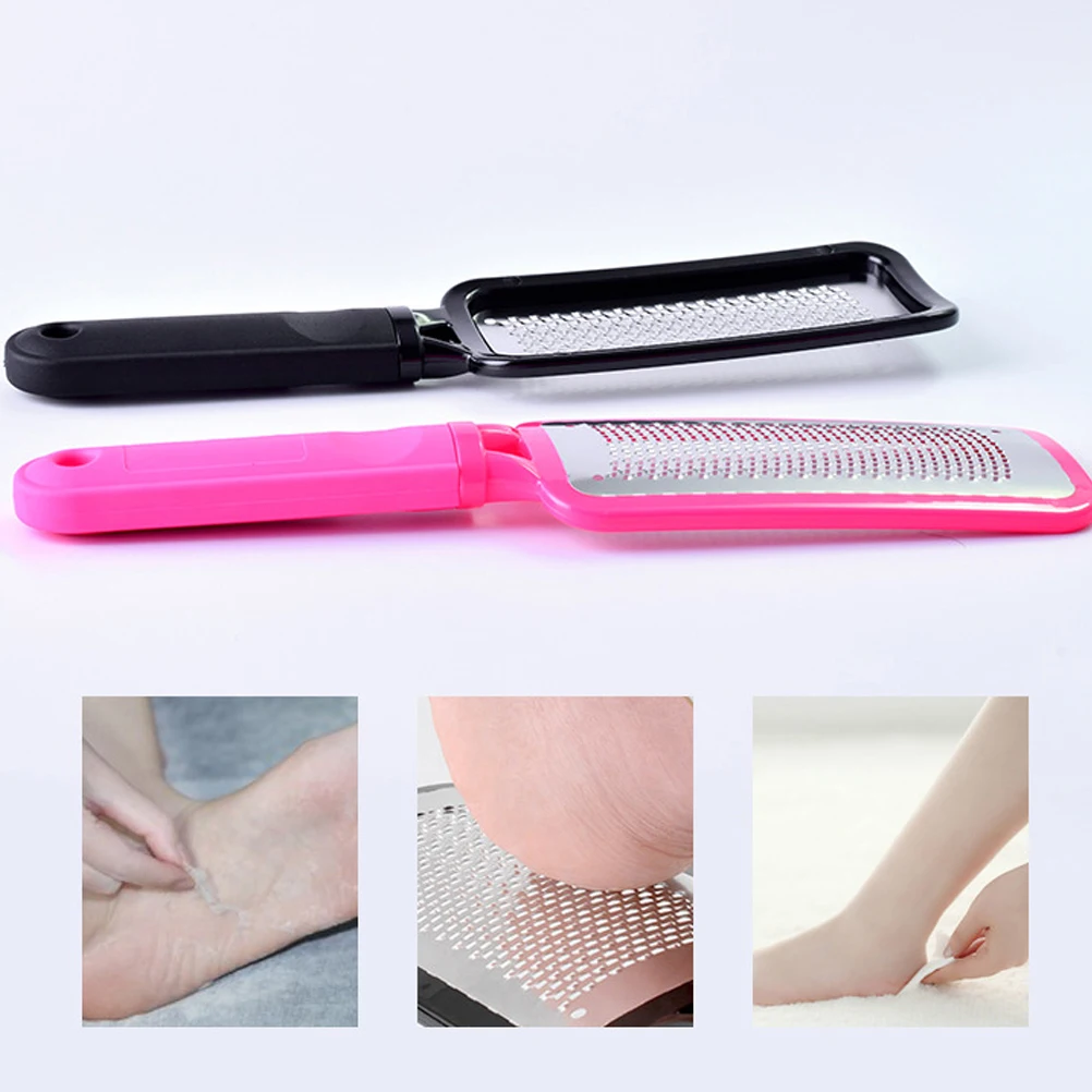 

Foot Grinding Tool Pedicure Instrument Stainless Steel Foot File Perfect for Home and Professional Use with