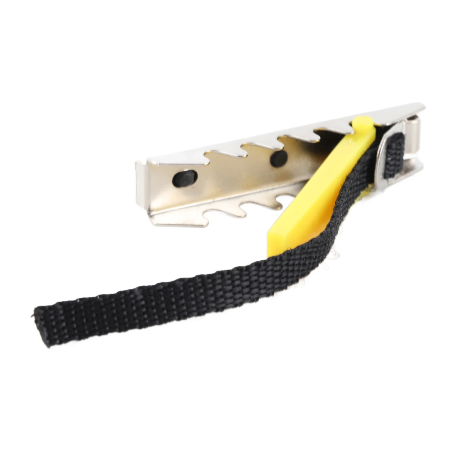 Portable Aluminum Alloy Folk Guitar Capo Toothed Buckle Flat Change Clamp for Acoustic Electric Folk Guitar Bass