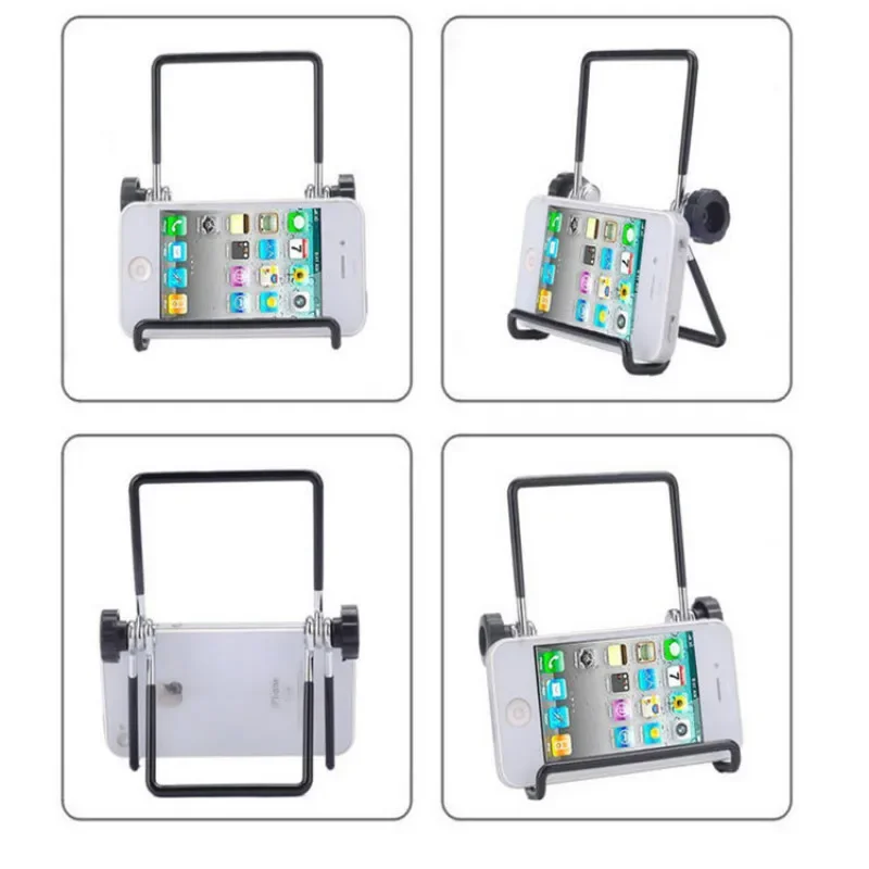 Support de tablette universel en métal pour iPad, Samsung, support de tablette, support de bureau pliable, support de téléphone flexible pour iPhone, Xiaomi