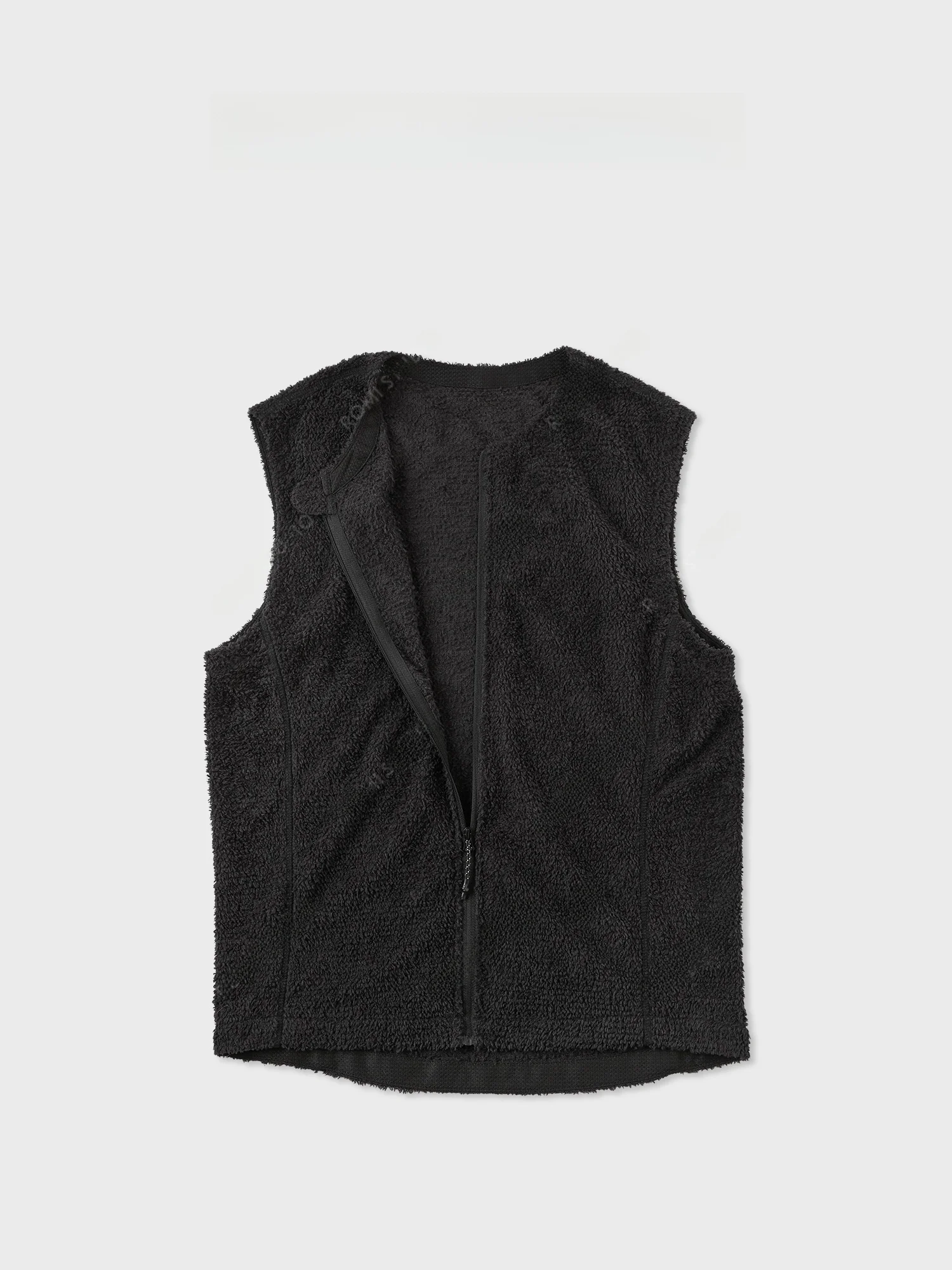 

Romi Studio Plu Touchl Sve round Ne Vest Soft Cozy Feel Versatile Simple Design RWCAW66359 Women's Faion Vest