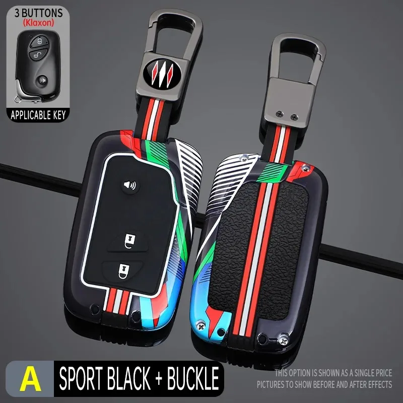 

Zinc Alloy + silicone Car key case cover shell for Lexus IS250 IS300C RX270 CT200H GX400 GX460 ES240 ES350 LS460 GS300 450h 460h