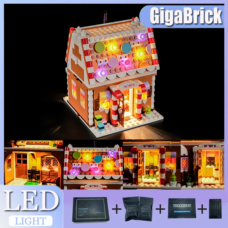 

Новый комплект светодиодных фонарей премиум-класса «сделай сам» для Lego 40809 (только светодиодный светильник, без модели блоков), осветление ваших творчества