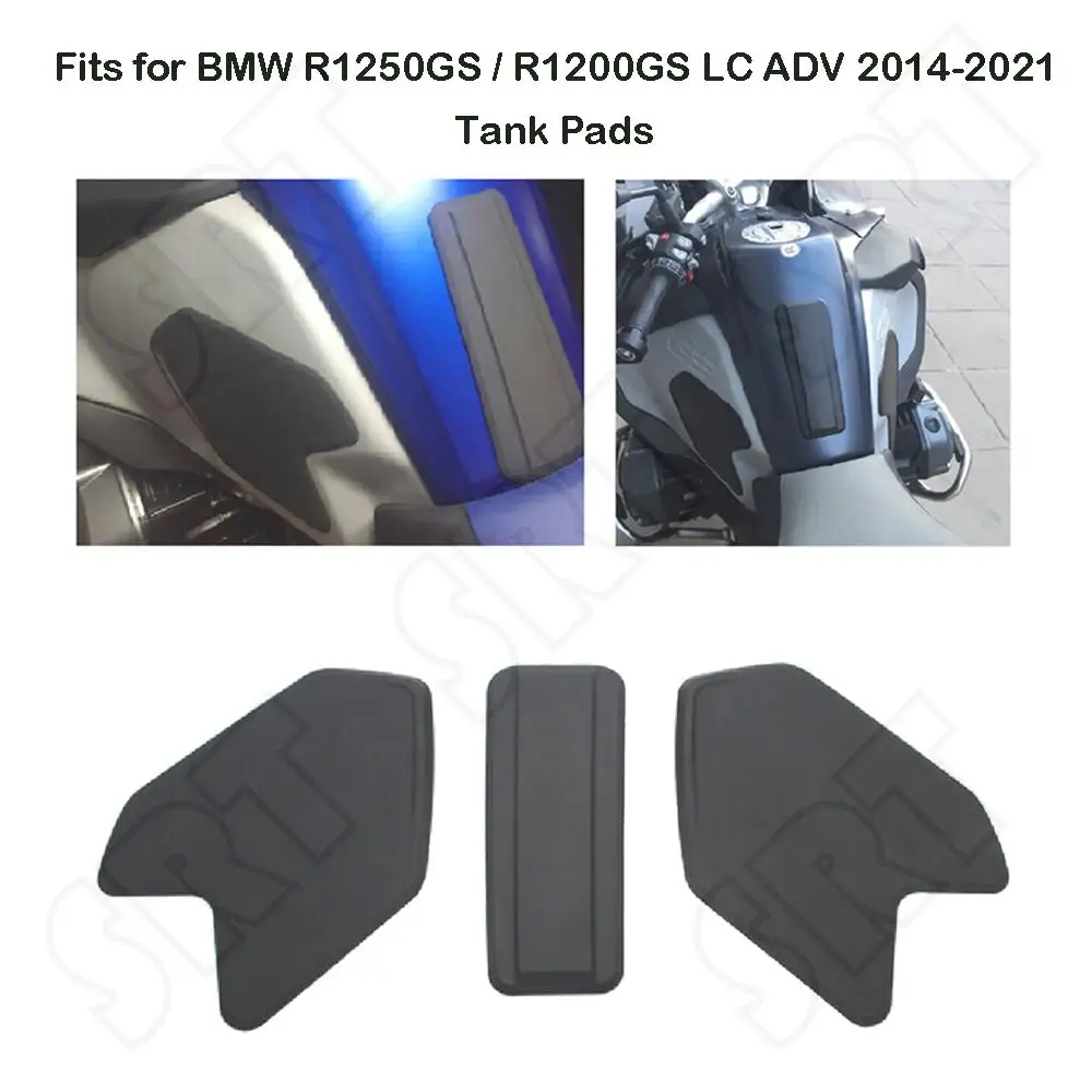 

Fit for BMW R1250GS R1200GS LC ADV GS R1200 R1250 2014-2022 Motorcycle Tank Pad Side Fueltank Traction Knee Grips Anti Slip Pads