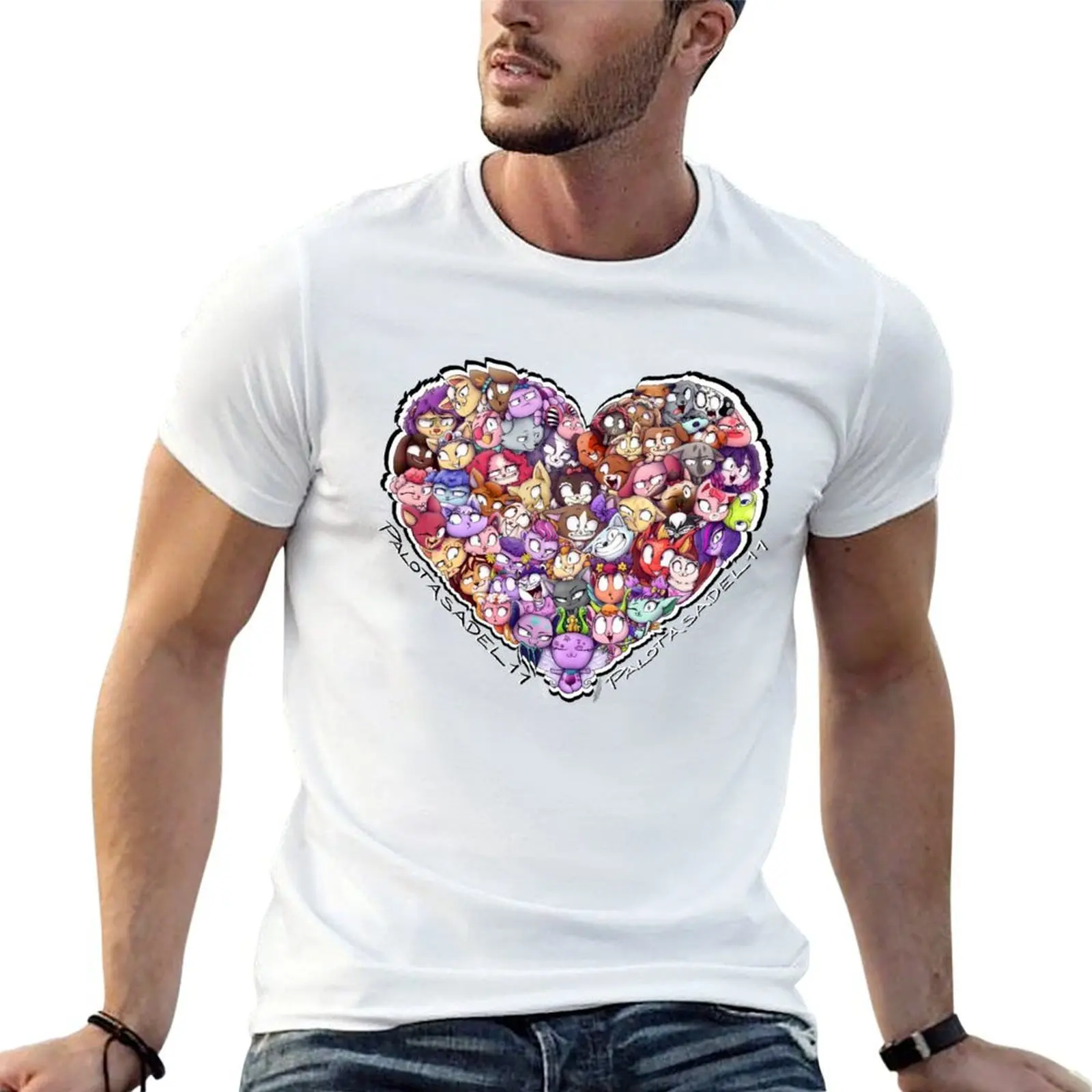 

Heart Full of Littlest Pet Shops T-Shirt t shirt man cotton cotton tshirt 100% man t shirt cotton T-shirt