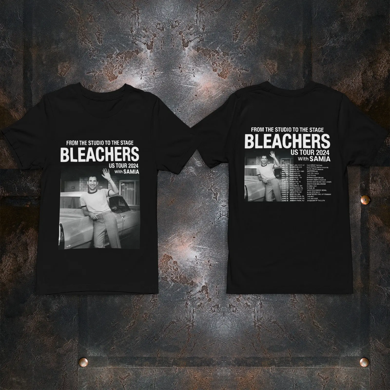 Bleachers US Tour With Samia T Shirt From The Studio to Stage