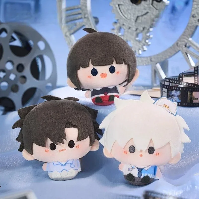 8 cm Link Click Weiche Baumwollpuppe Lu Guang Cheng XiaoShi Figur Mini Schlüsselanhänger Anhänger Flauschiges Spielzeug Anime Kawaii Sammlergeschenke