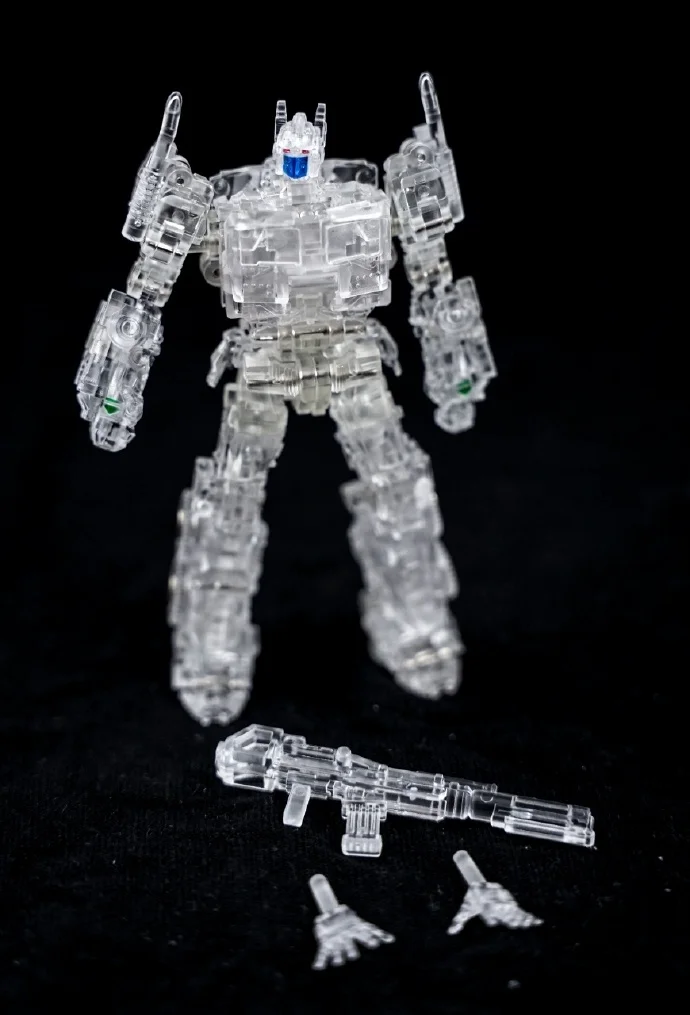 IN Stock Transformation MetaGate METAGATE-MG M-0T M0T Improved Transparent Version Huge Fire  OP Commander Action Figure Toys