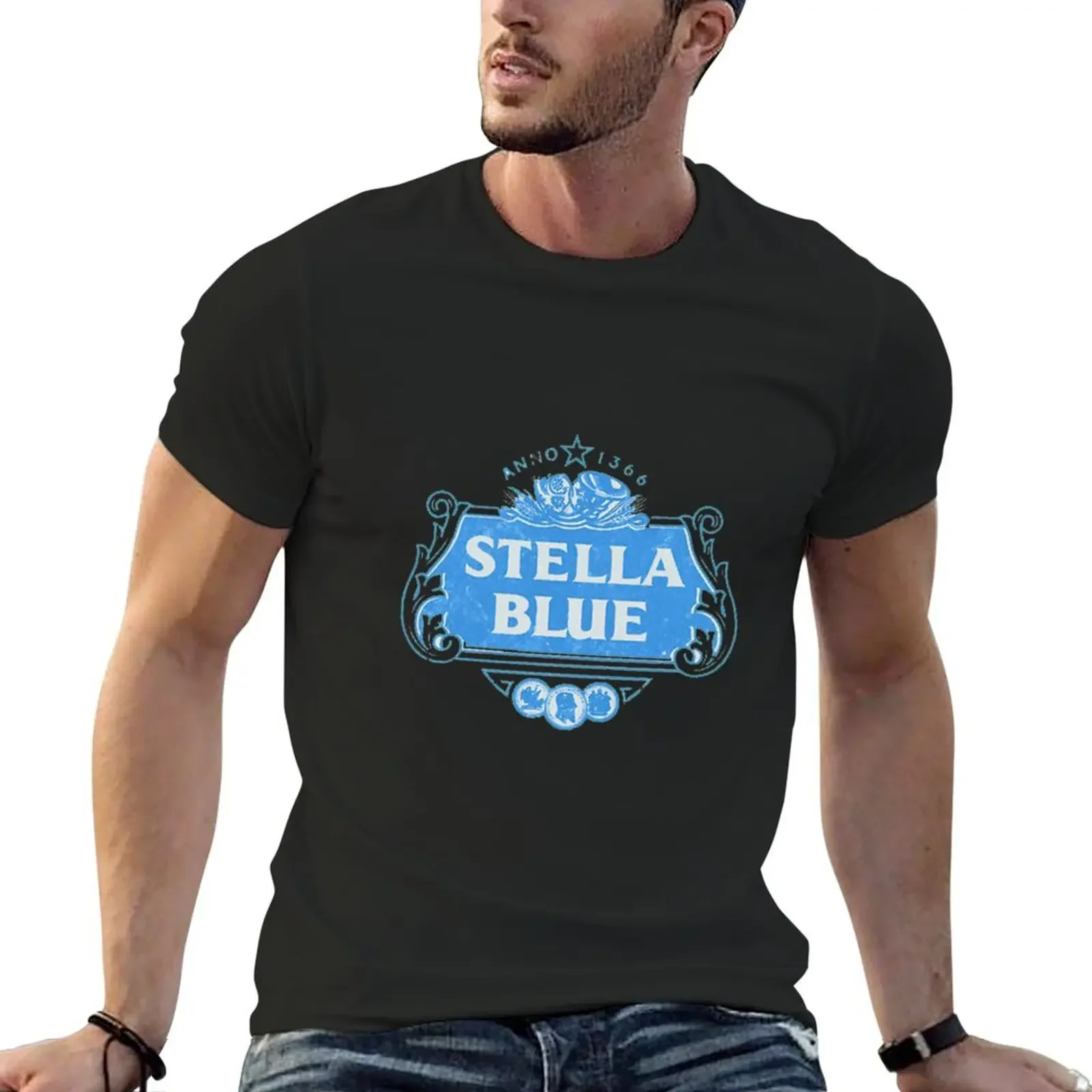 

Stella Blue T-Shirt man clothes sublime vintage men clothings