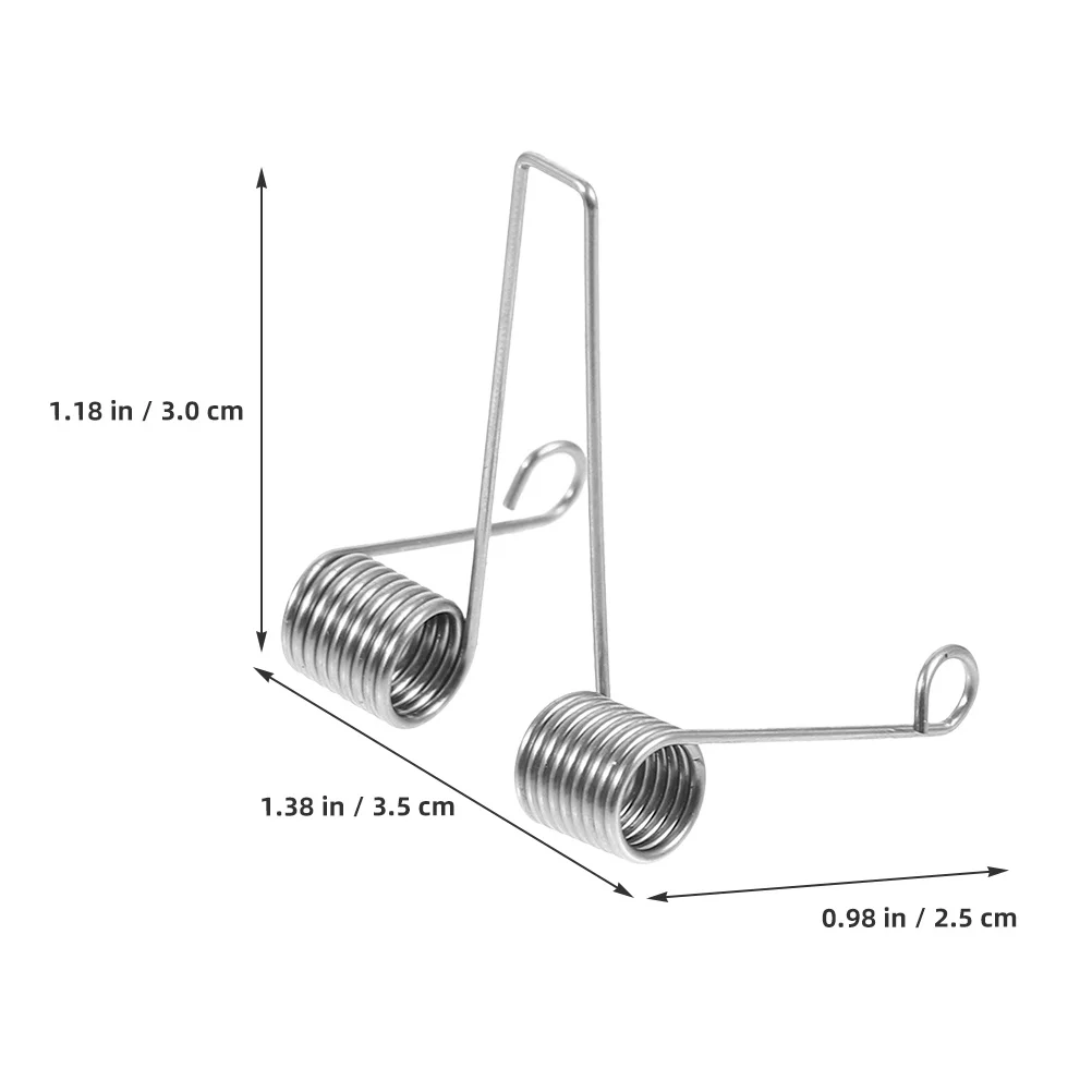 5 قطعة توبا صمام الينابيع منخفضة الملعب القرن مفتاح الربيع استبدال ل الترومبون البوق إصلاح أجزاء الآلات النحاسية