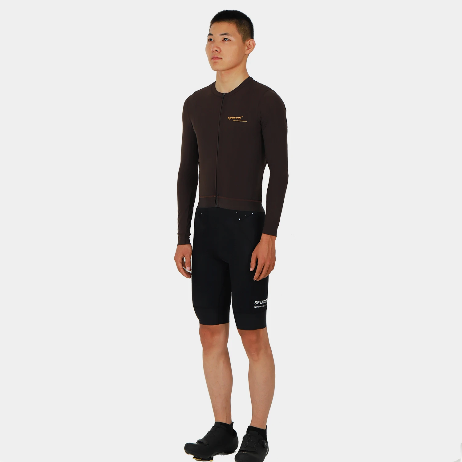 SPEXCEL-Maillot de Cyclisme PRO AERO à Manches sulf, Coupe Lase, Tissu Respirant Udissolvant 50 +, Été Automne 3.0