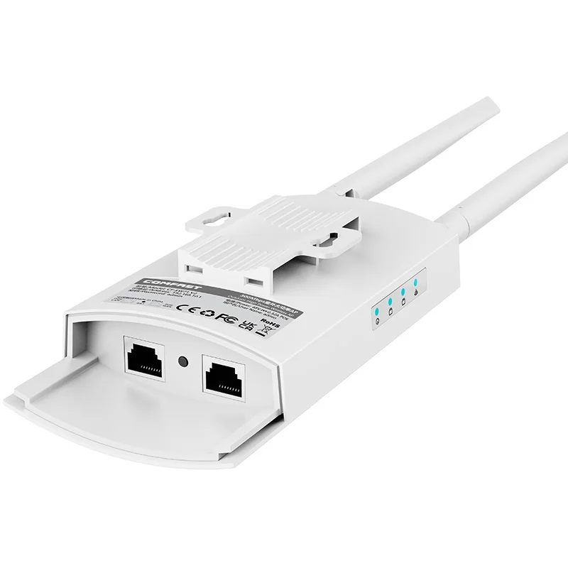 Imagem -06 - Comfast-roteador Wifi ao ar Livre Extensor de Longo Alcance Ponto de Acesso sem Fio Antena 2.4g 300mbps Repetidor de Sinal 48v Poe