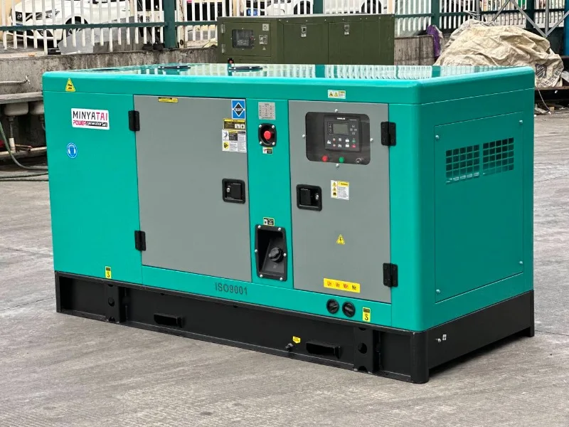 YG-CM20S CE Approved 90-110kW Water-Cooled Industrial Diesel Generator, 65dB Quiet Silent Canopy Integrated ATS Switch