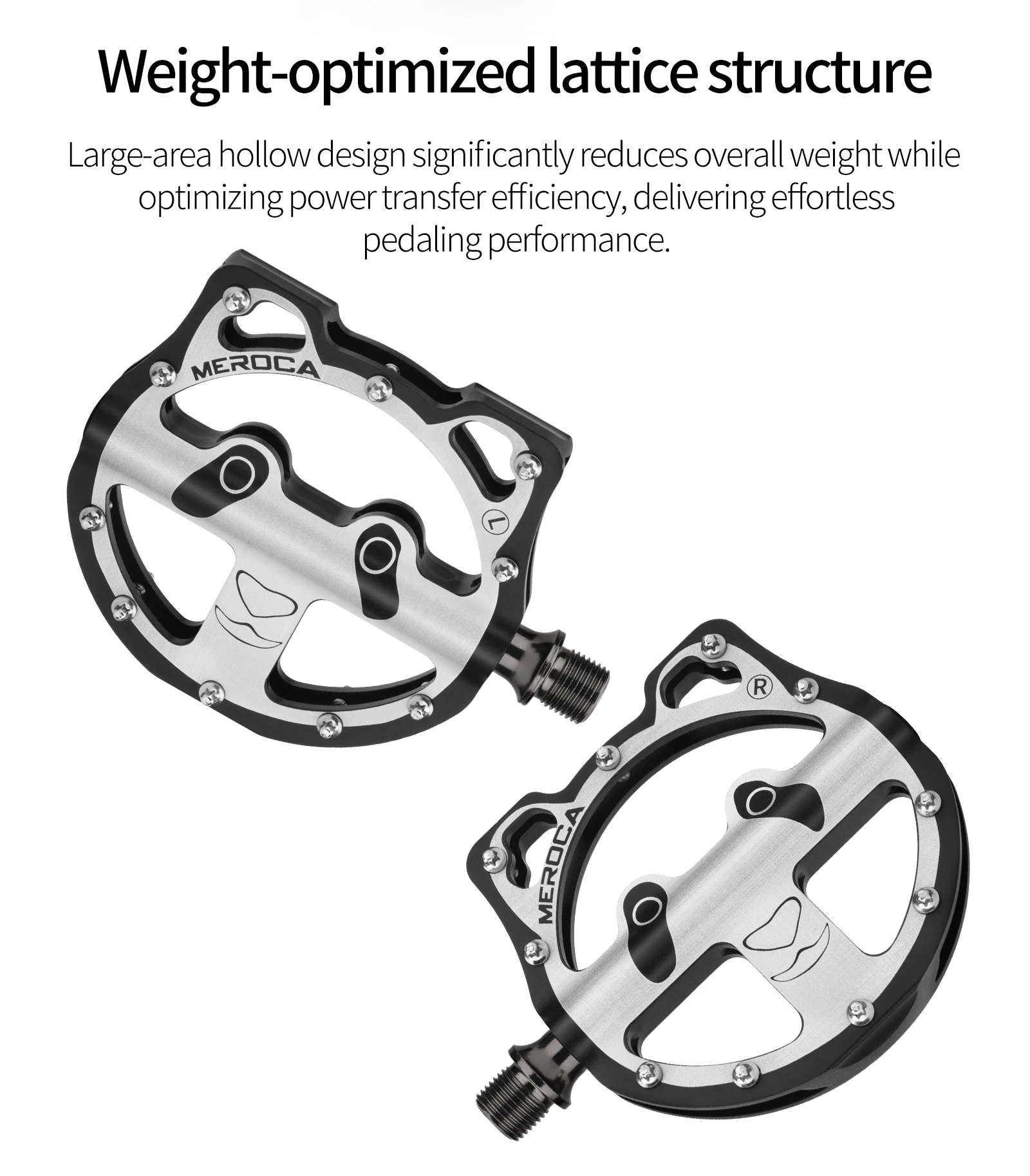 GOLDIX Fahrradpedal, Cartoon-Panda-Form, 3-Lager, Aluminiumlegierung, Faltradpedal, rutschfest, für MTB, Rennrad – Detail 9
