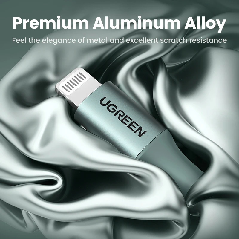 UGREEN MFi kabel USB C do błyskawicy 20W PD dla iPhone 14 13 12 Pro Max typ C szybkie ładowanie dla ipada telefon kabel danych