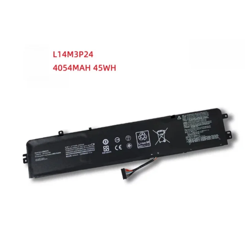 

Аккумулятор L14M3P24 L14S3P24 для ноутбуков Lenovo IdeaPad Xiaoxin 700 Y700 Y720 14ISK Legion Y520 E520 R720 Series, 11.1В, 45Втч, 4050мАч