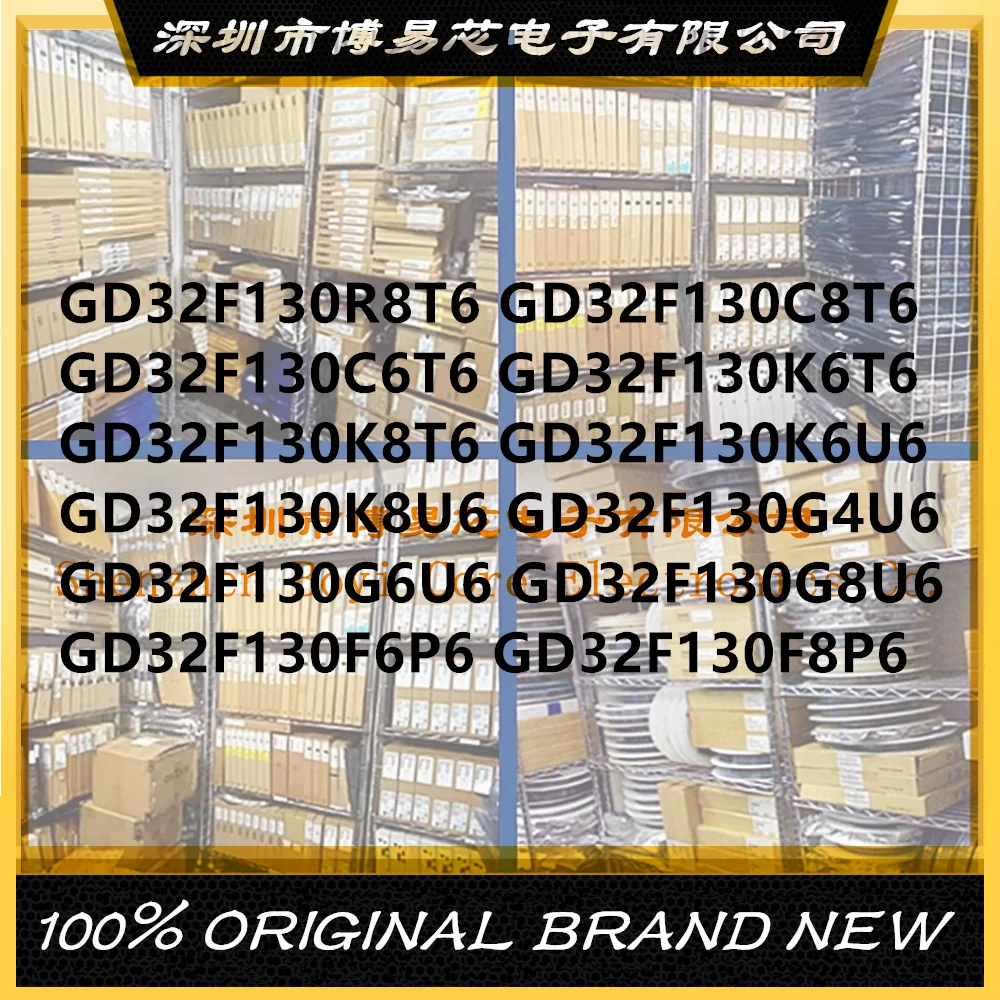 

GD32F130R8T6 GD32F130 C8T6 C6T6 K6T6 K8T6 K6U6 K8U6 G4U6 GD32F130G6U6 GD32F130G8U6 GD32F13 0F4P6 F6P6 F8P6 Evaluation board