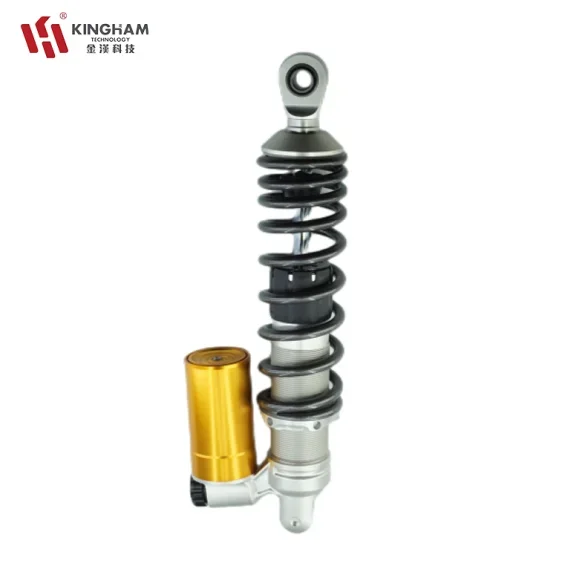 KINGHAM Rear Shock Absorber For HONDA Vario Click 160 Mono Rear 340mm Rebound Adjustable Aluminum Motorcycle Shock Absorber