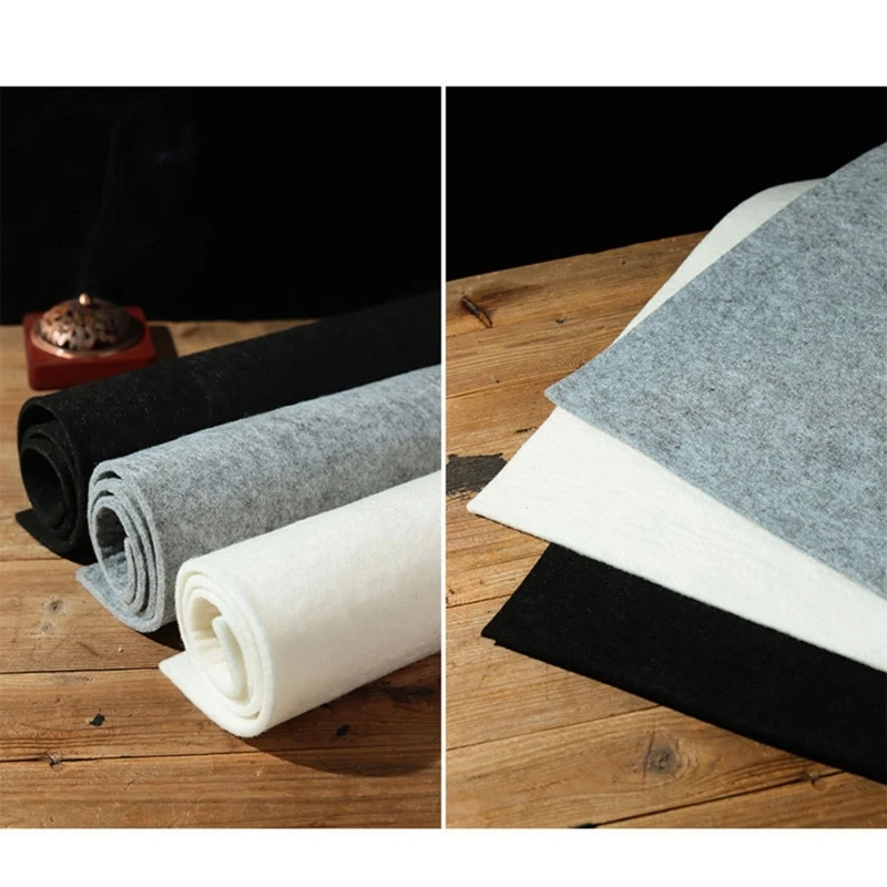 Chinese Felt Mat Desk Drawing Pad Gridded Felt Drawing Pad Dropship