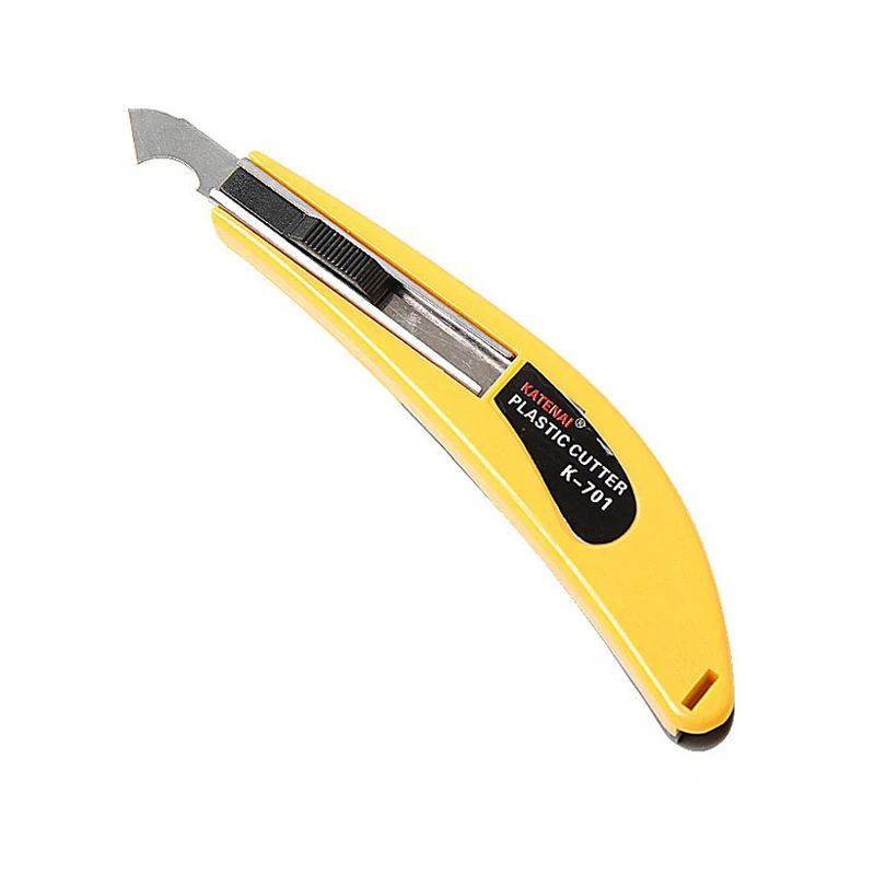 

Acrylic Hook Knife PVC CD Acrylic Board Sheet Cutter Scoring Knife Tool Paper Box Knife Cutting Tool with Replacement Blades