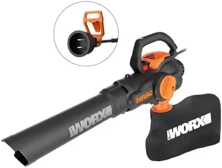 12 Amp 3-in-1 Electric Leaf Blower/Mulcher/Yard Vacuum - WG512