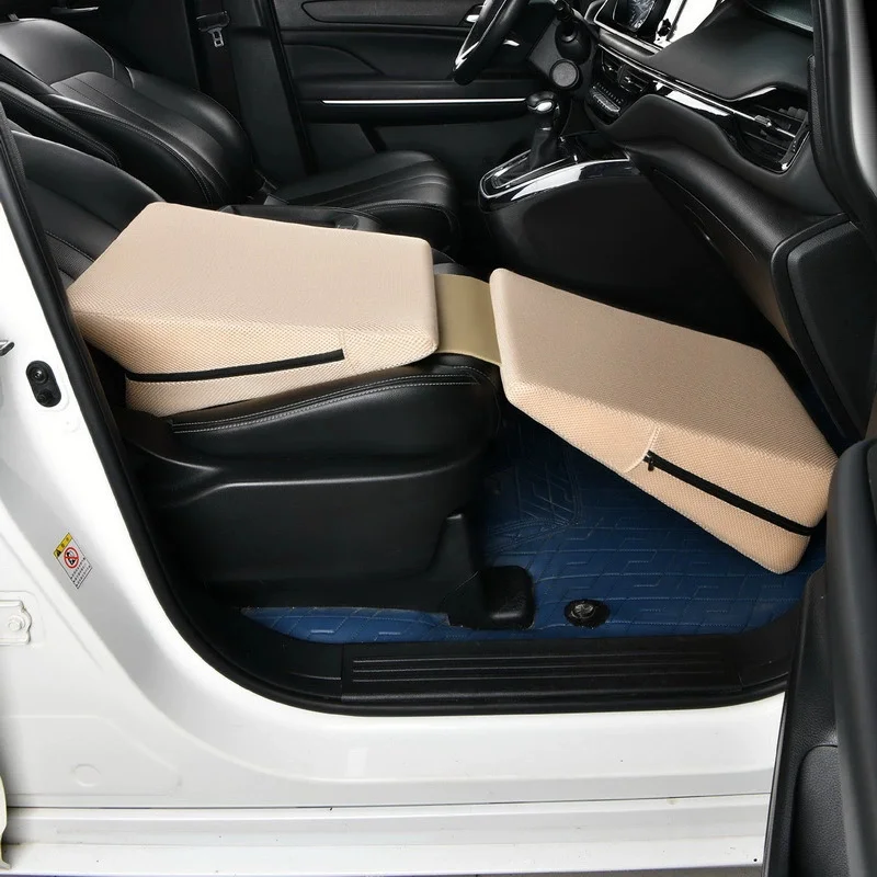 Universal Car Travel Foldable Flat Mattress Self Driving Nap Filling Seat Front And Rear Passenger Seat Sleep Pad