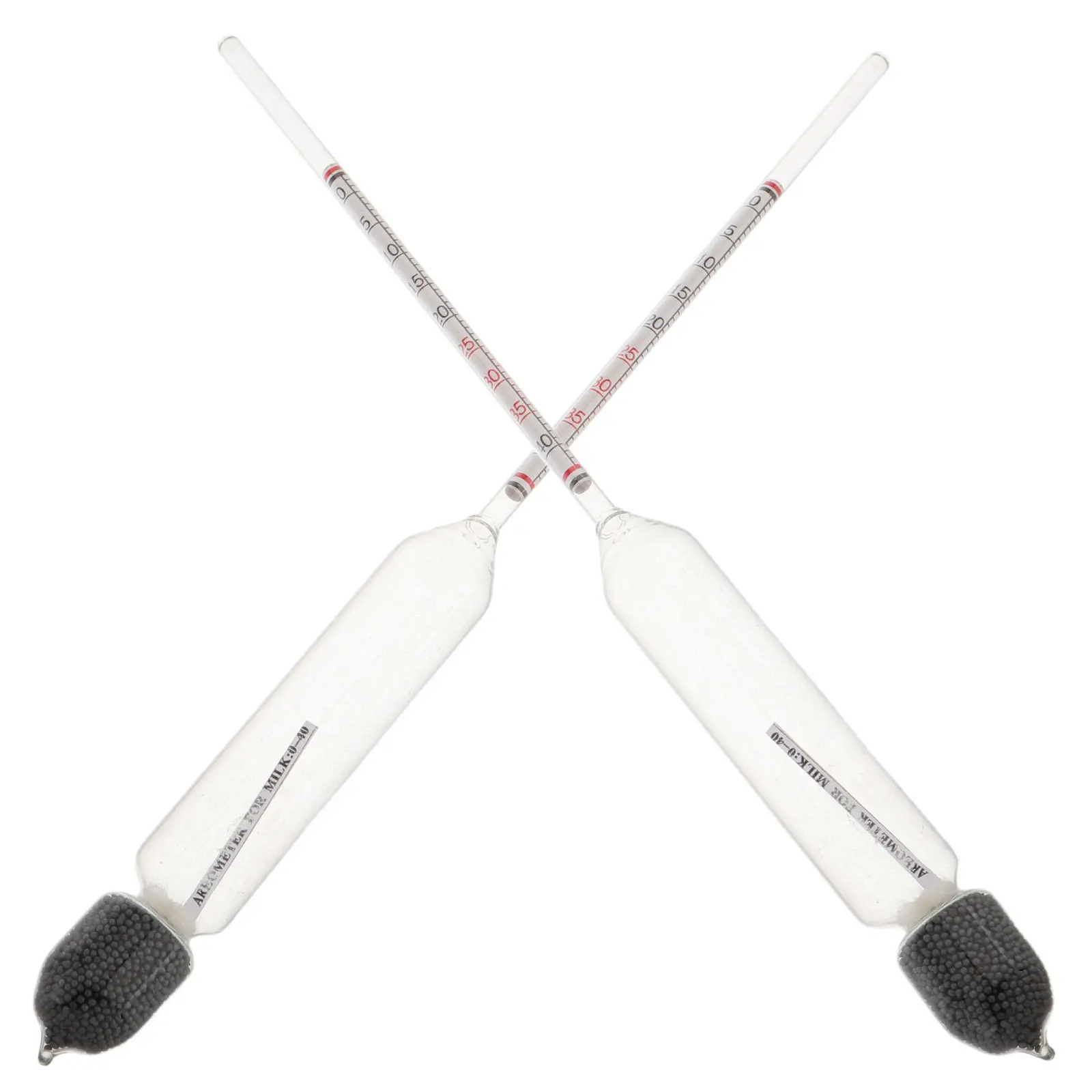 Picture 4: 2Pcs Laboratory Hydrometer for Milk Density Measurement Precision Lactometer Dairy Quality Control Cow Goat Milk Testing