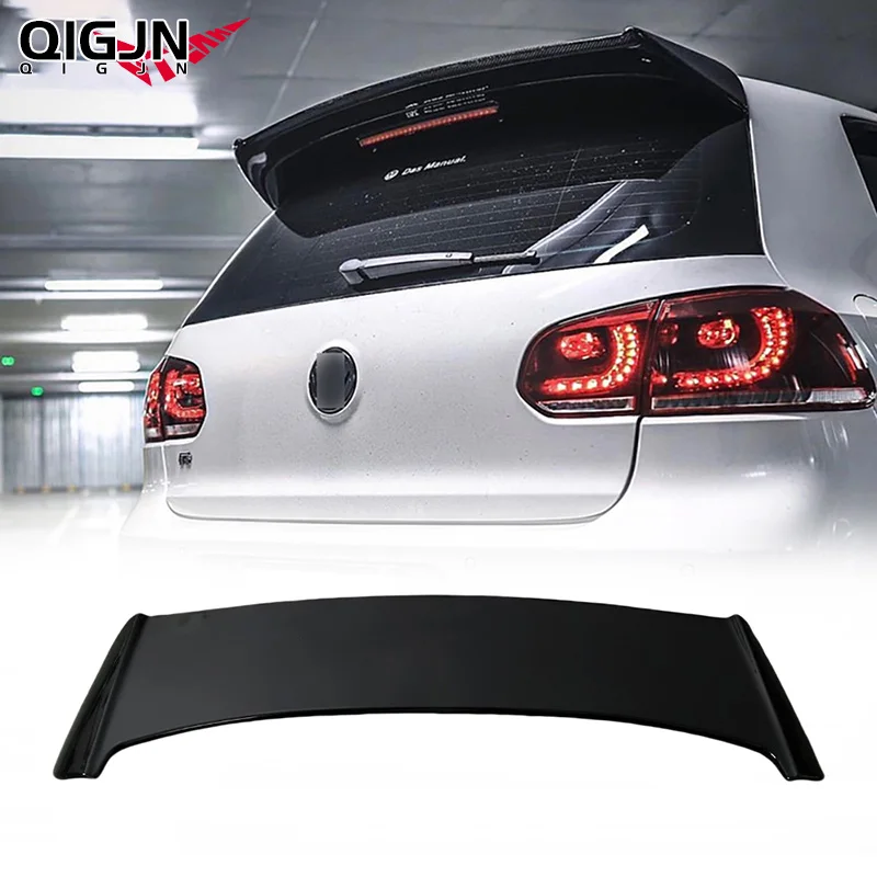 

For VW Volkswagen Golf MK6 GTI GTD R R20 2008-2013 Car Rear Trunk Spoiler Tail Wing Diffuser High Quality ABS Tuning