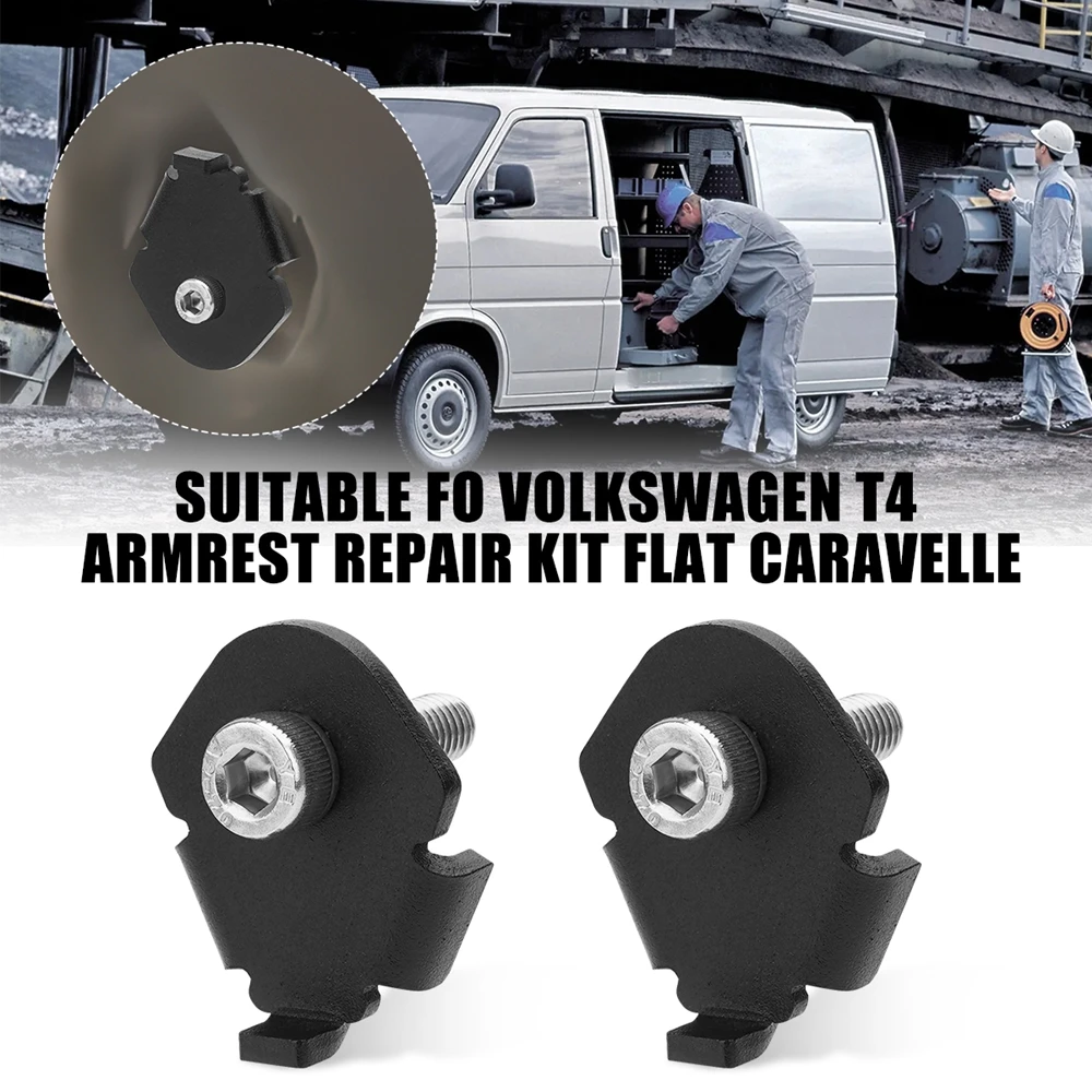 Kits de reparación de pasamanos adecuados para Volkswagen T4, Kit de reparación de reposabrazos, tableta, Caravelle, Accesorios de reparación automotriz, 2/4 Uds.