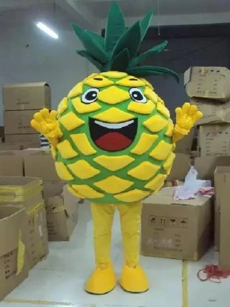 

Anime Pineapple Mascot Costume Cartoon Character Halloween Cosplay Costume FancyDress Christmas Party Customize Maskote Carnival