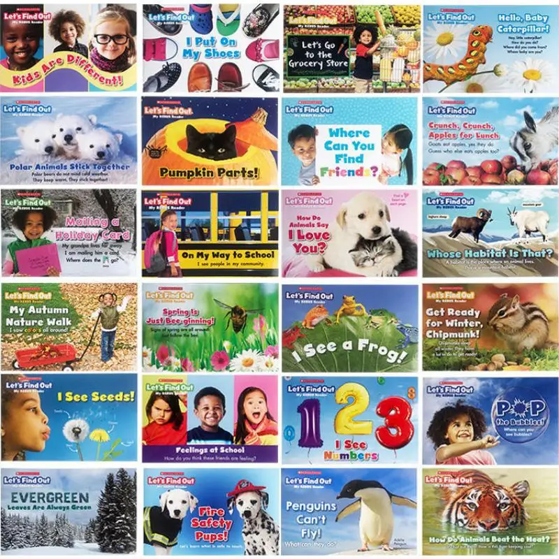 Lets Find Out Box2 Scholastic SCHO ZY 9781338276404 Book