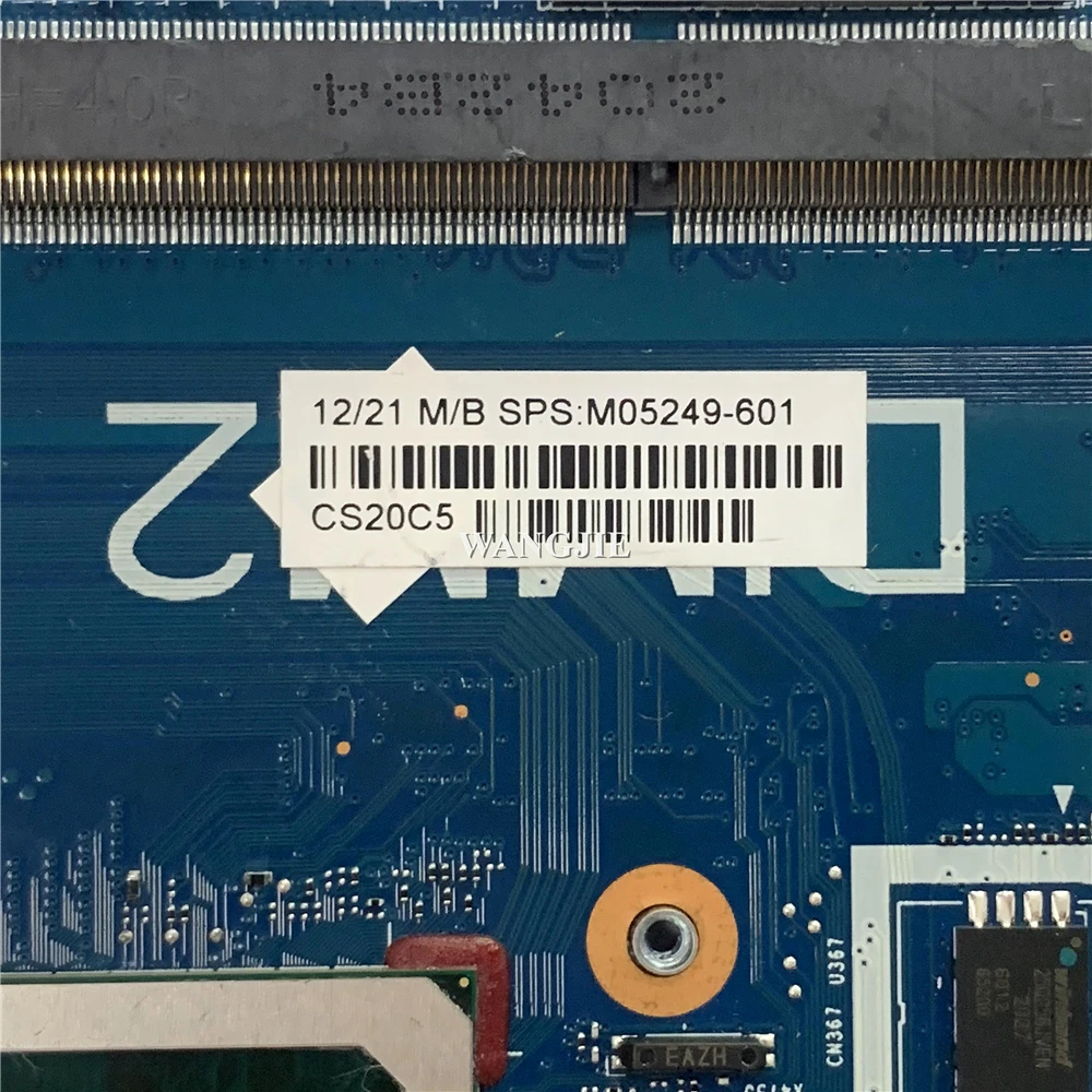 Imagem -03 - Placa-mãe Portátil para hp Elitebook 6050a3140901 M05249601 M05249001 Uma Sps-mb Osr Win 100 de Trabalho