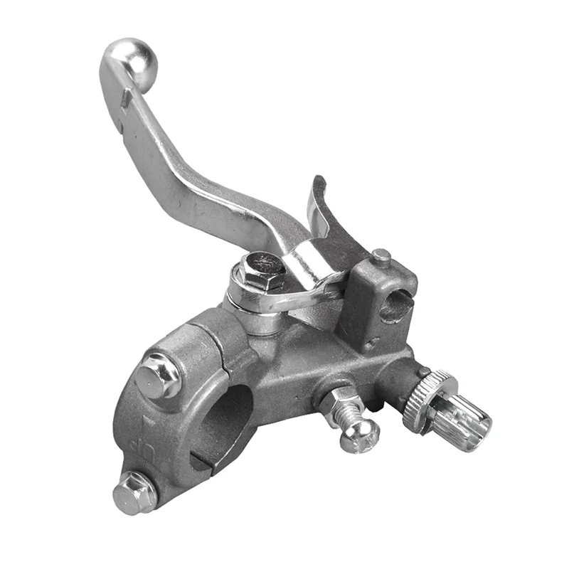 

A64P-1 Pair Motorcycle Brake Clutch Master Cylinder Lever Silver Metal For Honda CR 125R 250R 500R CRF 150 250 450 2002-2012