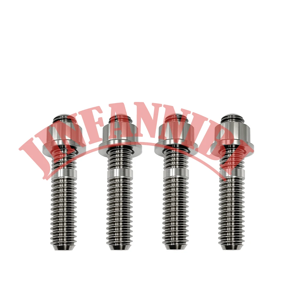 

Titanium Alloy Exhaust Stud Bolt Nut Kit For Harley Sportster 883 1986-2020 2021 2022 2023