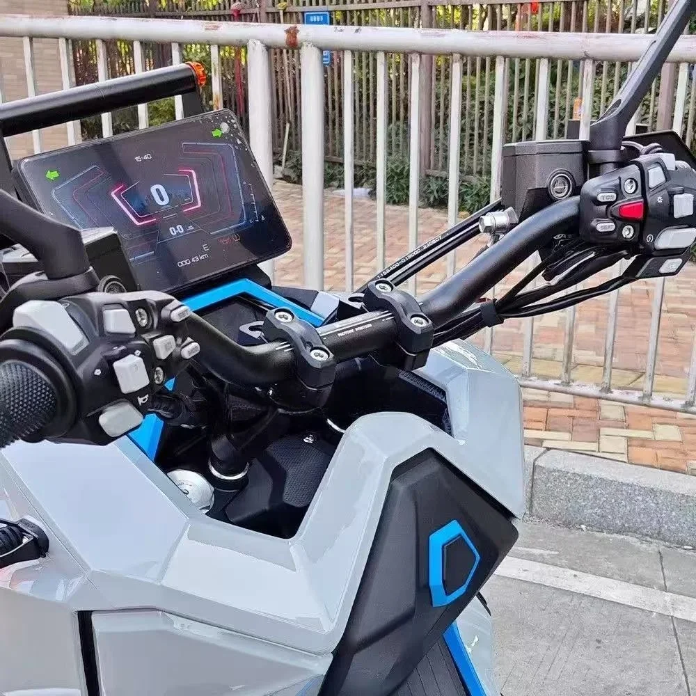 Suitable for ZONTES 368G ADV handlebar lifter, rearward shift handlebar, and height modification for 2025-2026 models.