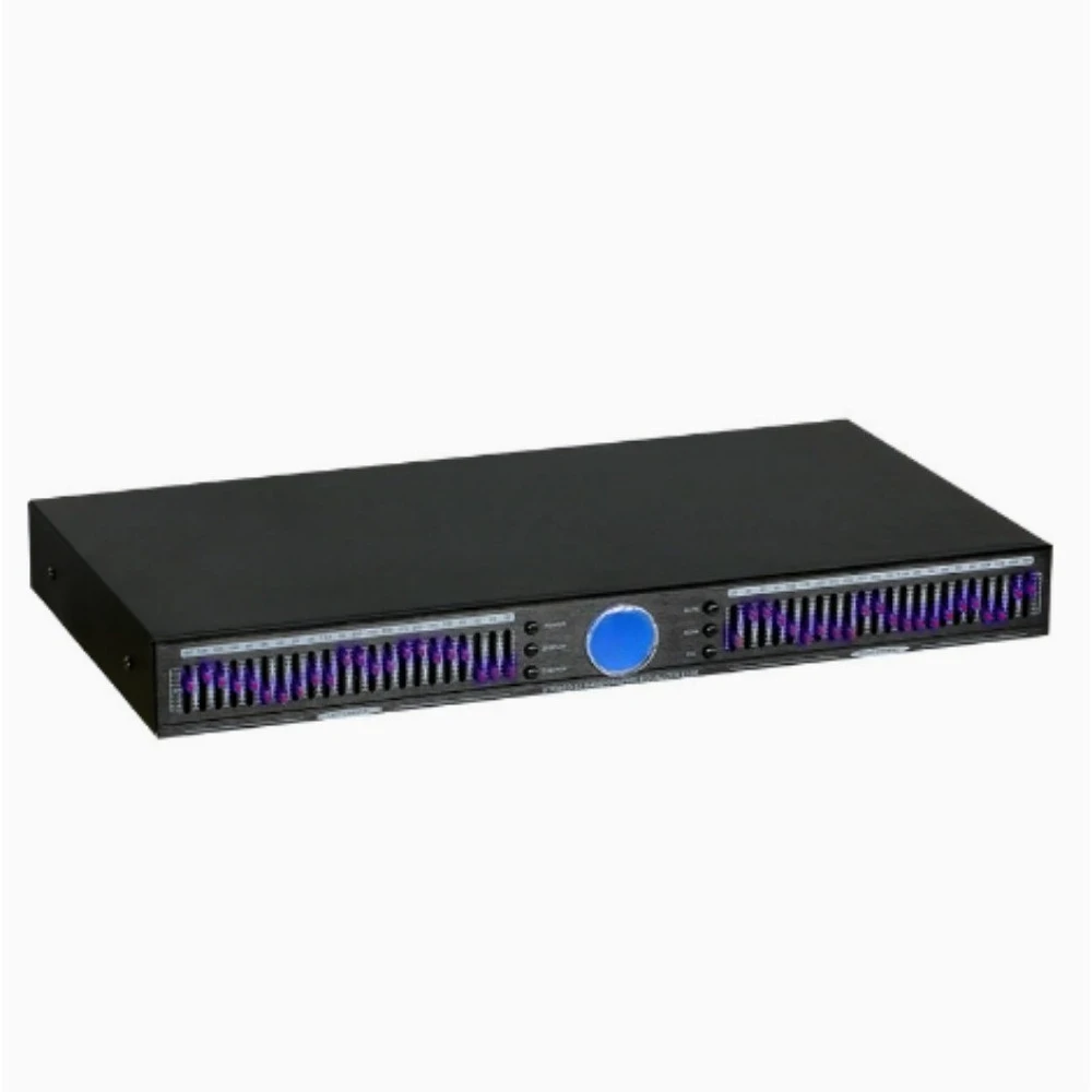 220V Household Audio Equalizer 22 Band Professional Sound Tuning Device Hi-Fi Sound Adjustment Equalizer