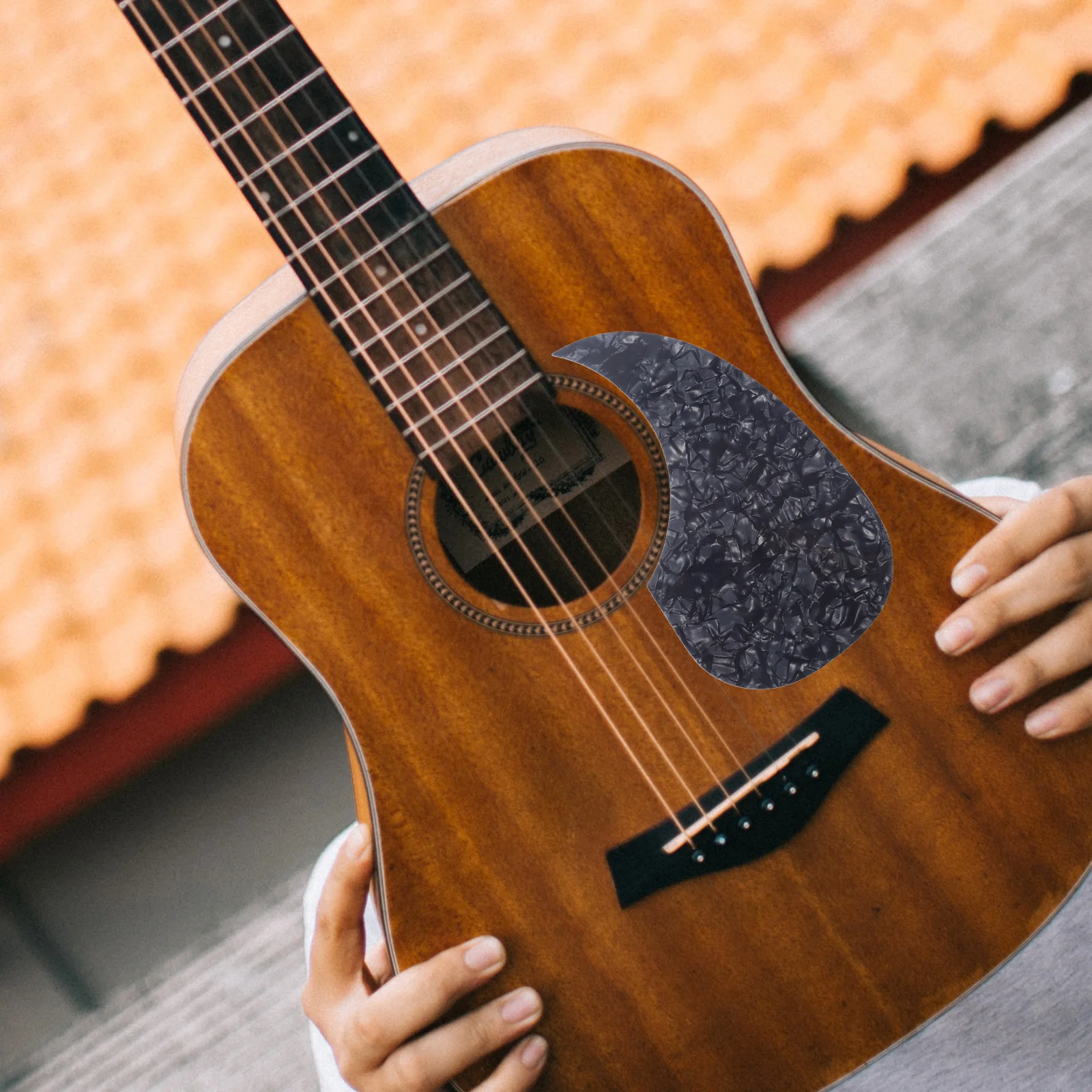 

Creative Folk Scratch Plate Pvc Anti-Scratch Protector Guard Plate For Acoustic Electric Guitar Parts Accessories