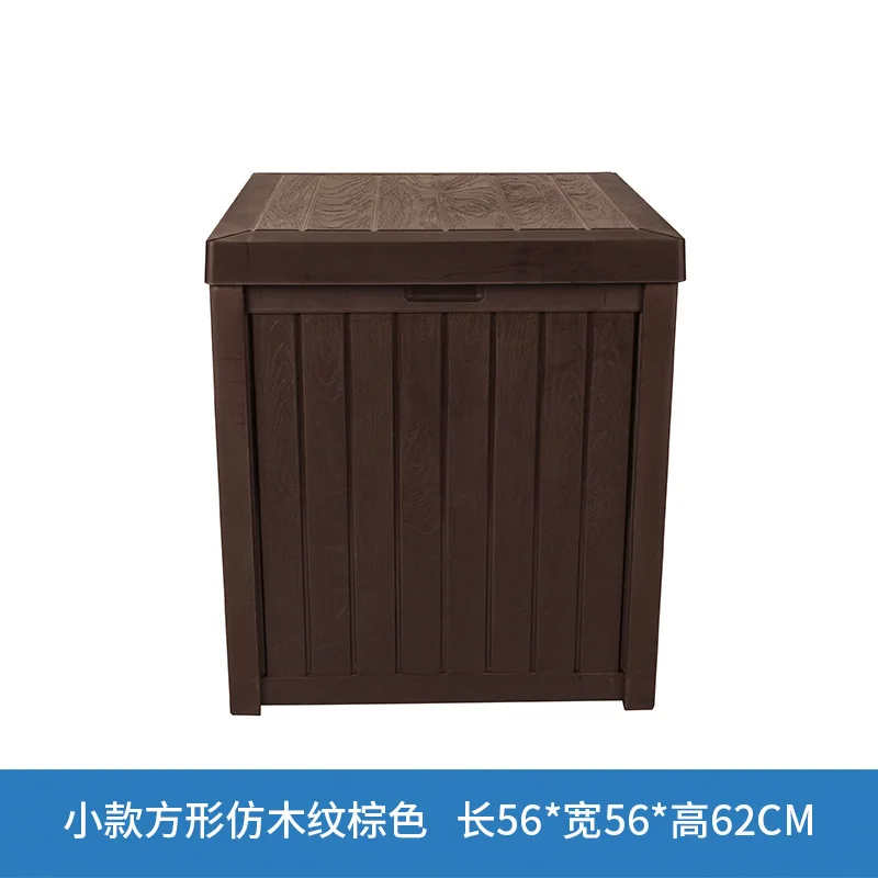 Outdoor Storage Cabinet Garden Toolbox Waterproof Courtyard Storage Box Balcony Miscellaneous Storage Box