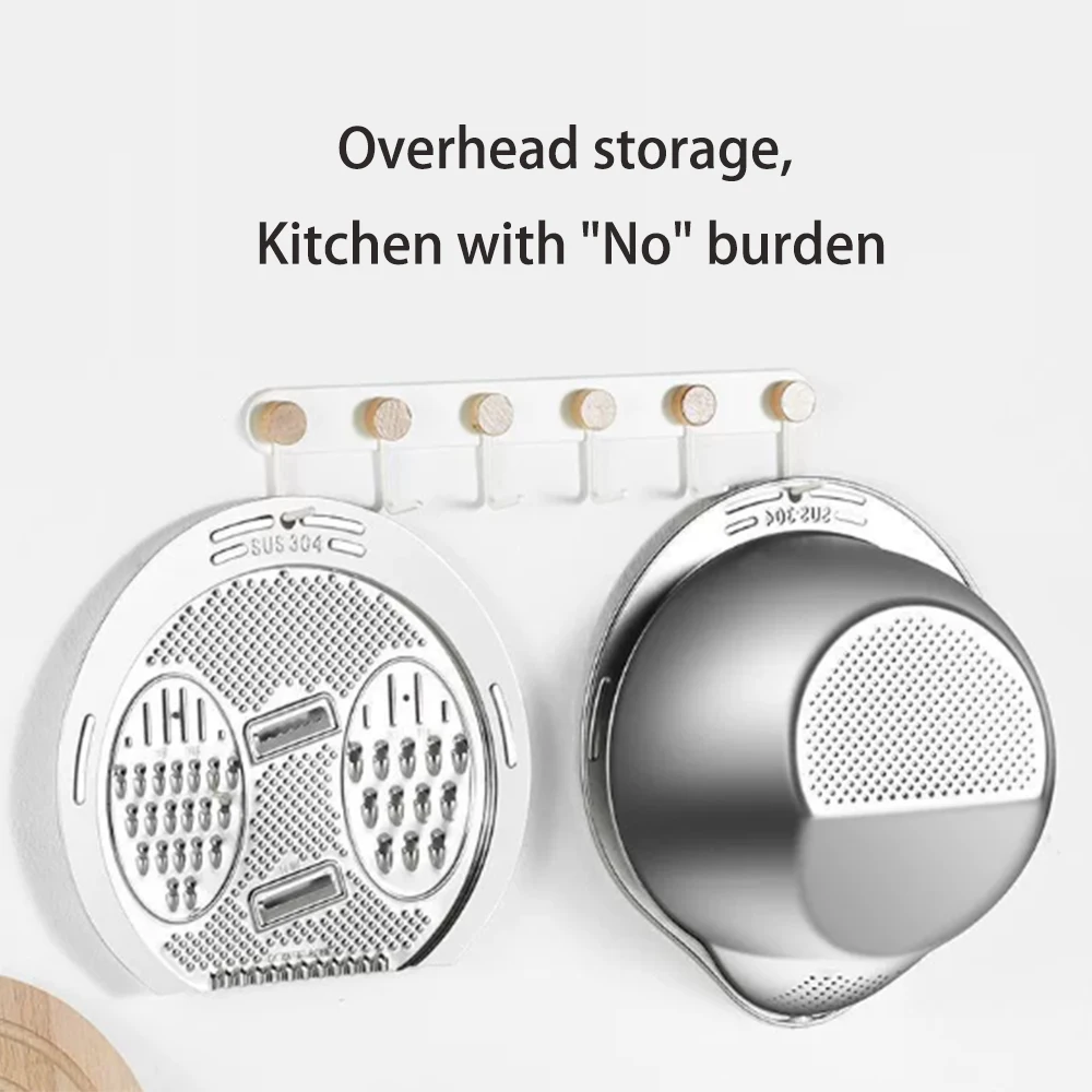 

304 Stainless Steel Rice Washer Strainer Bowl Rice Washing Bowl Rice Sieve Colander Fruit And Vegetable Strainer Kitchen Tools