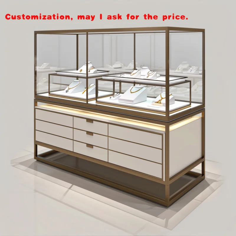 

custom.Custom Design Jewelry Display Cabinet Showcase Glass Display Cabinet Jewelry Shop Cabinet Display Counter Store