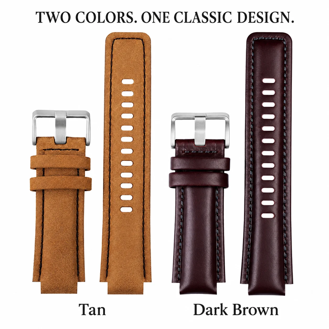 Frosted cowhide watch strap 24*16mm For TIMEX Tidal compass T2N721 T2N720 739 TW2T76500 Waterproof leather watchband bracelet