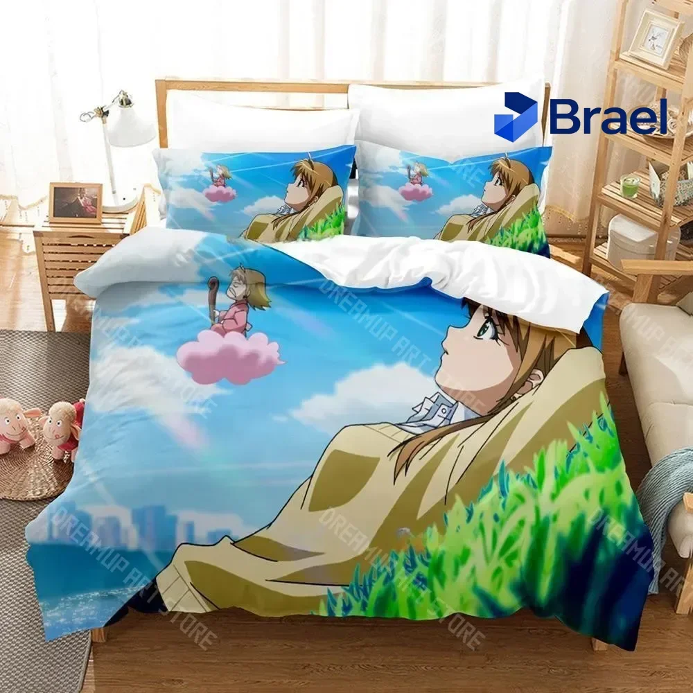 Exquisite 3D Print Yamada's First Time B Gata H Kei Anime Bedding Set Single Twin Full Queen King Size Bed Set Adult Kid Bedroo