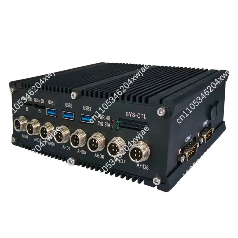 RK3588 Industrial Edge Computer System, 8-Channel AHD Camera Main Unit for Vehicle Embedded