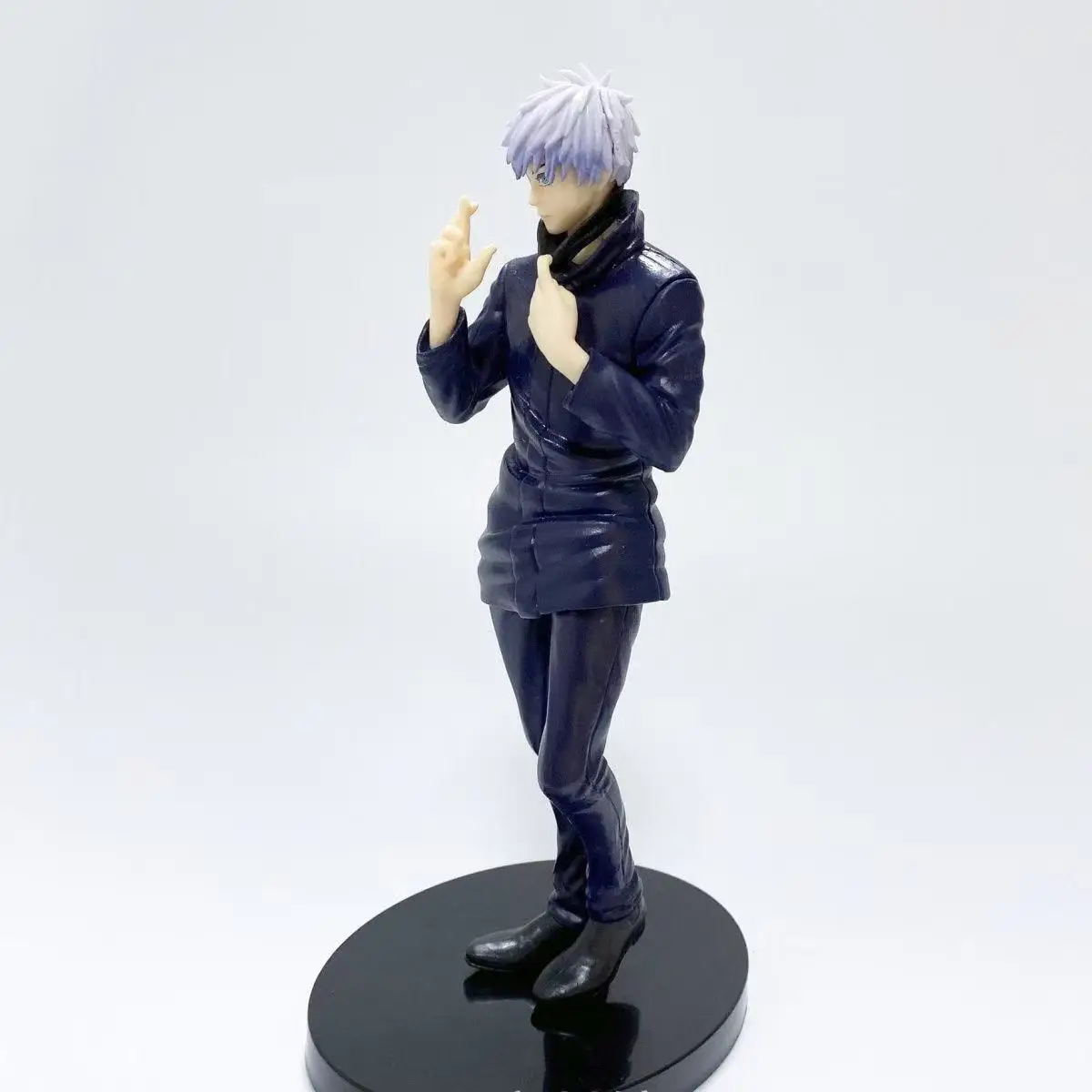19cm jujutsu kaisen anime figura gojo satoru anime estátua pvc figura de ação coleção modelo brinquedos boneca ornamento das crianças