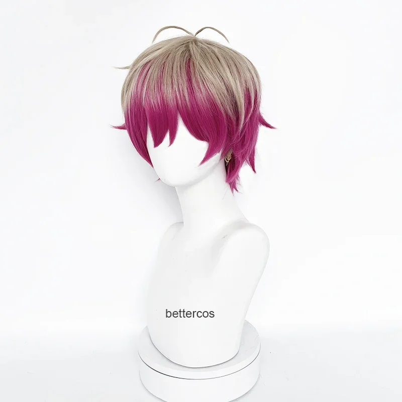 Alexis Ness-Peruca de Cosplay, Fechadura Azul, Rosa Vermelha, Resistente ao Calor, Perucas Sintéticas, Anime